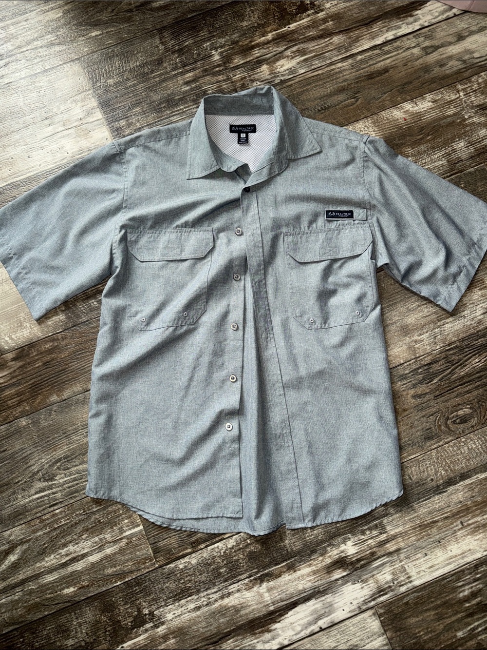 Realtree fishing button down shirt